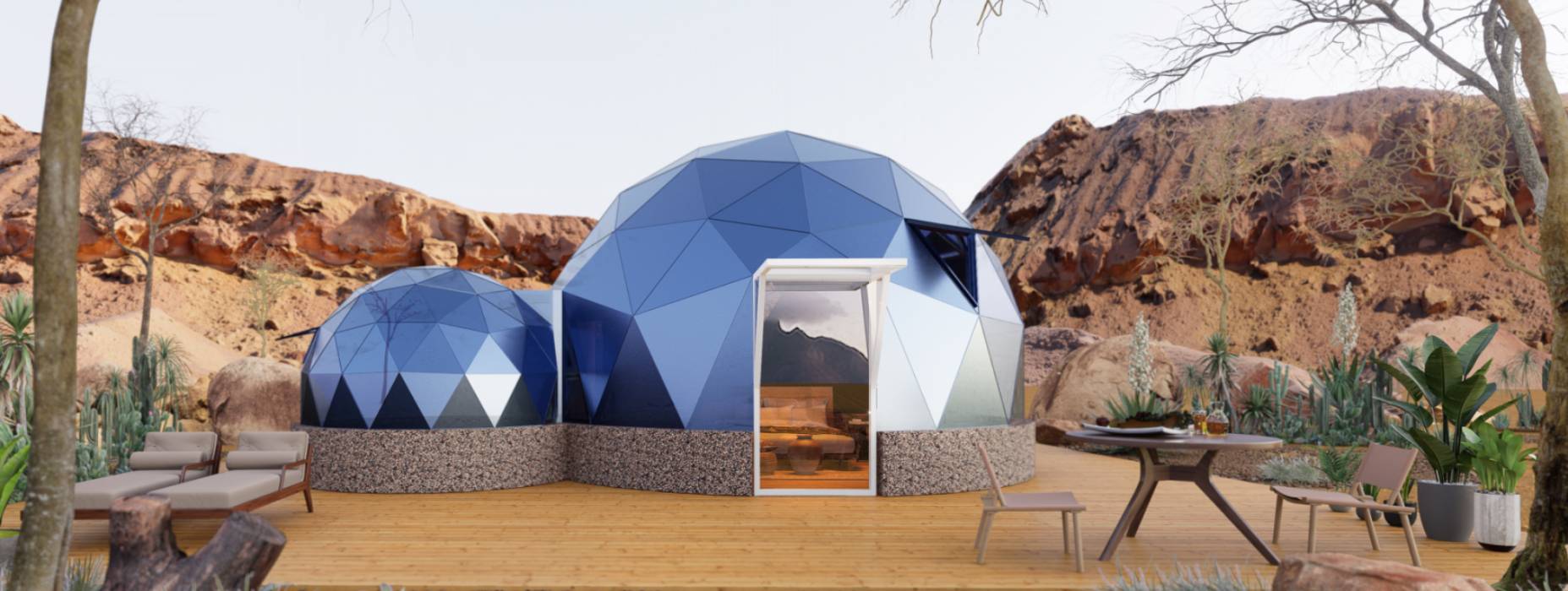 石嘴山球形智能光伏玻璃星空房